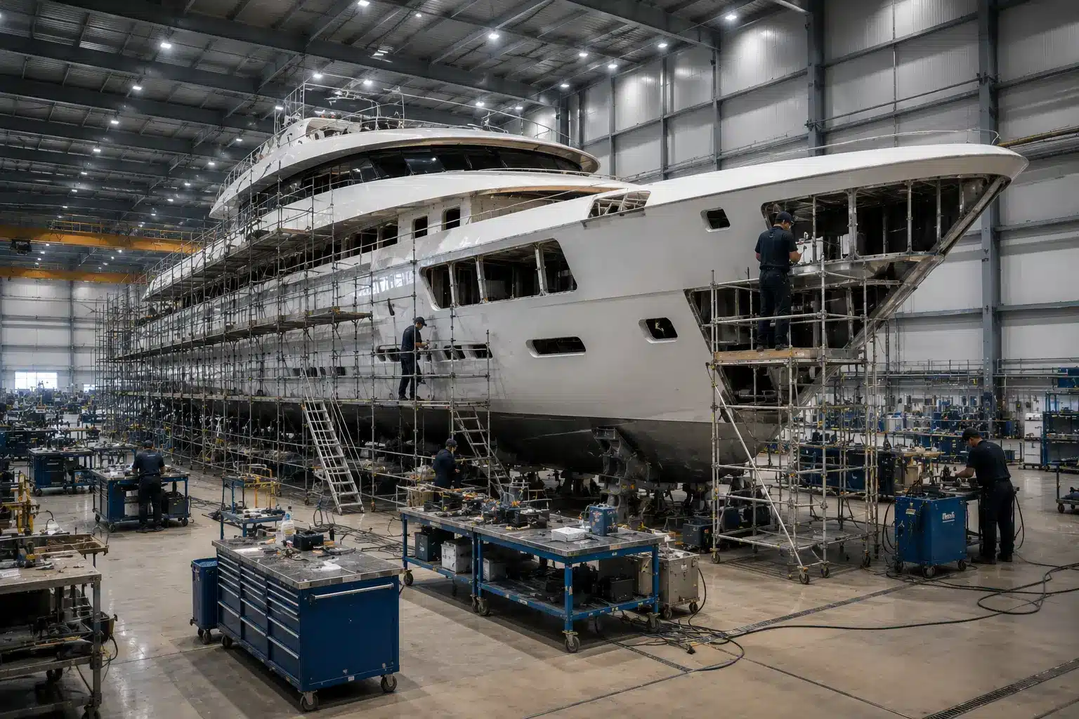 Custom yacht builders