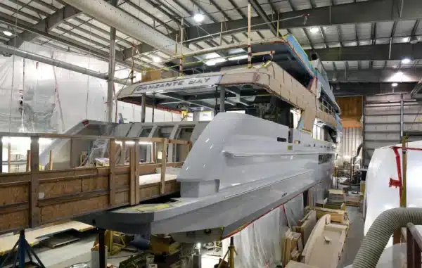 Nefartiti yacht factory construction facility