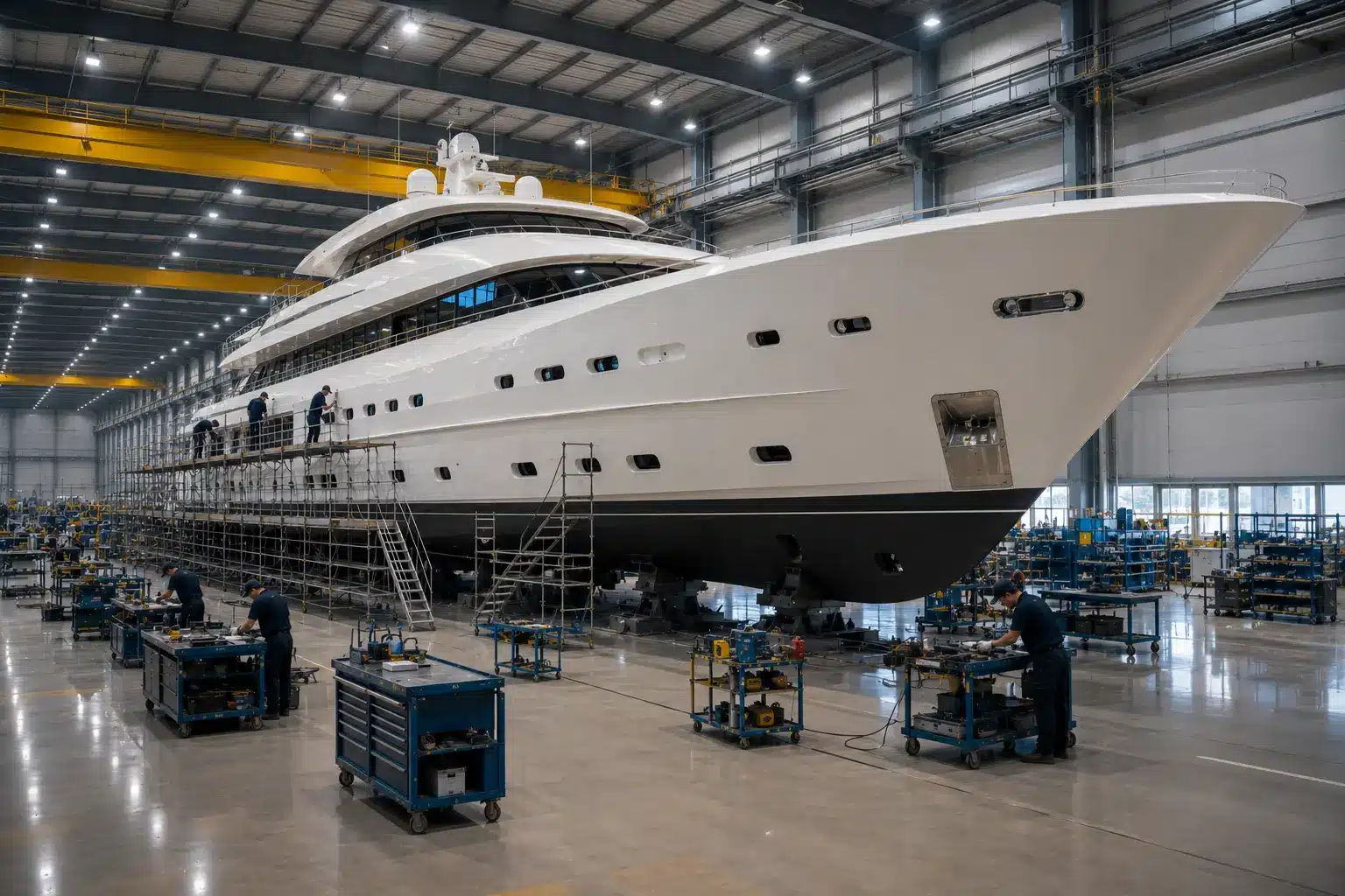Superyacht builders