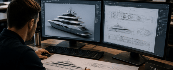 Custom yacht designs tailored to your vision and lifestyle